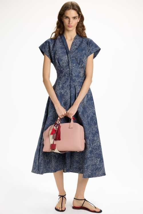 SAKURA JACQUARD DRESS