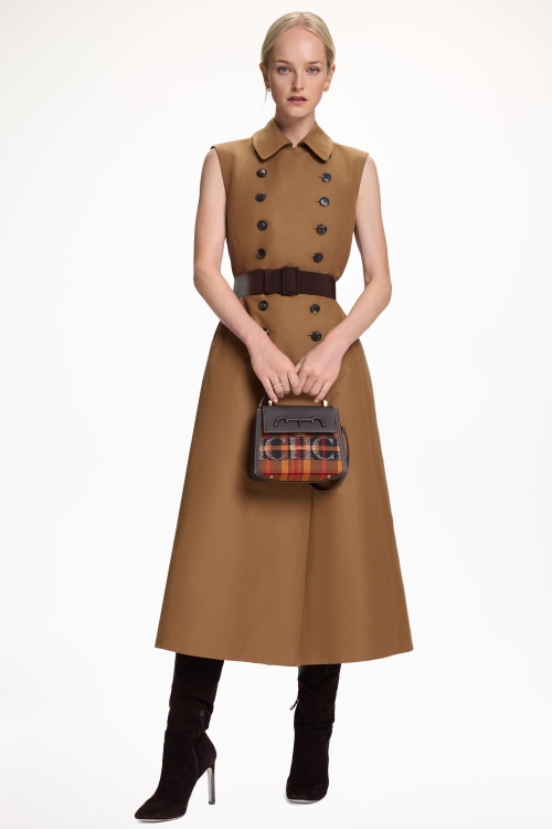 VESTIDO CAMISERO DE OTOMÁN DE ALGODÓN CON BOTONES