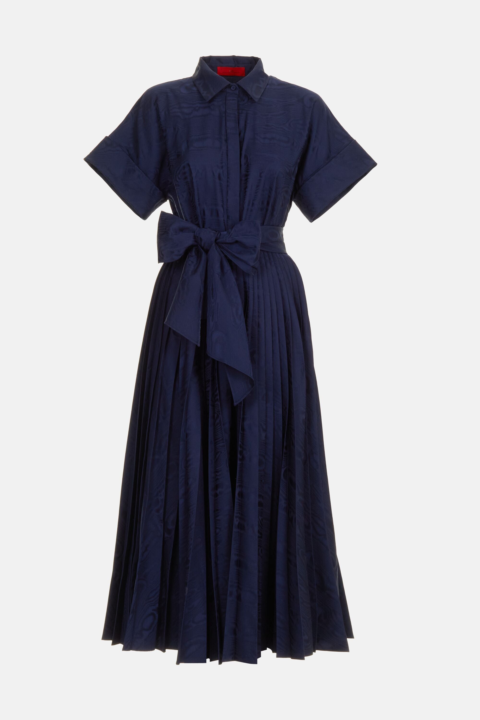 Moir Midi Shirt Dress navy - CH Carolina Herrera United States