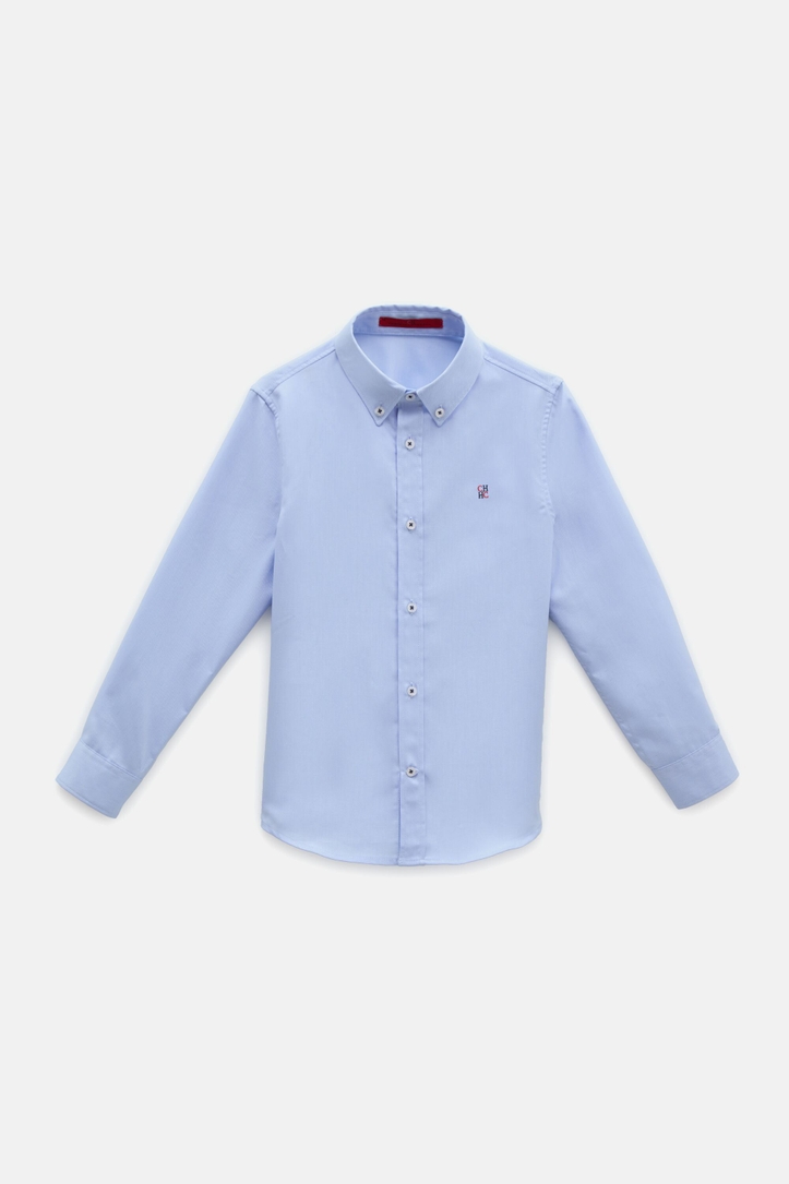 Oxford Shirt with Grosgrain