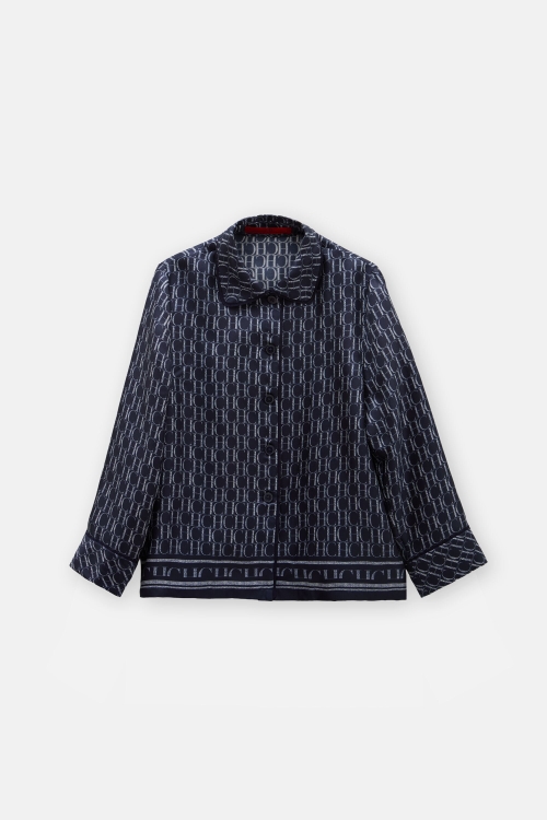 CH PRINT SILK TWILL SHIRT