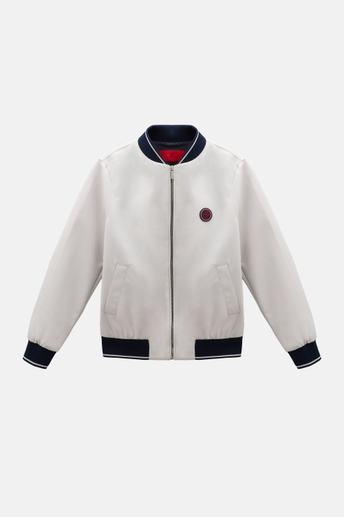 TEXTURED TECHNICAL NYLON JACKET