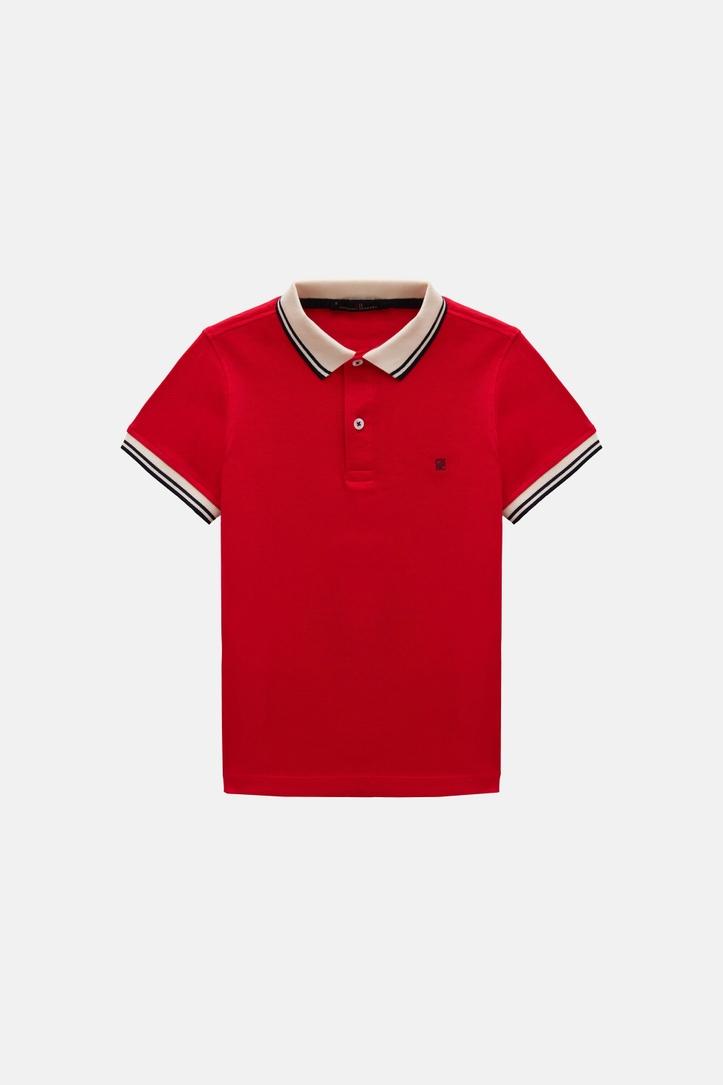 Mercerized Piqué Polo Shirt
