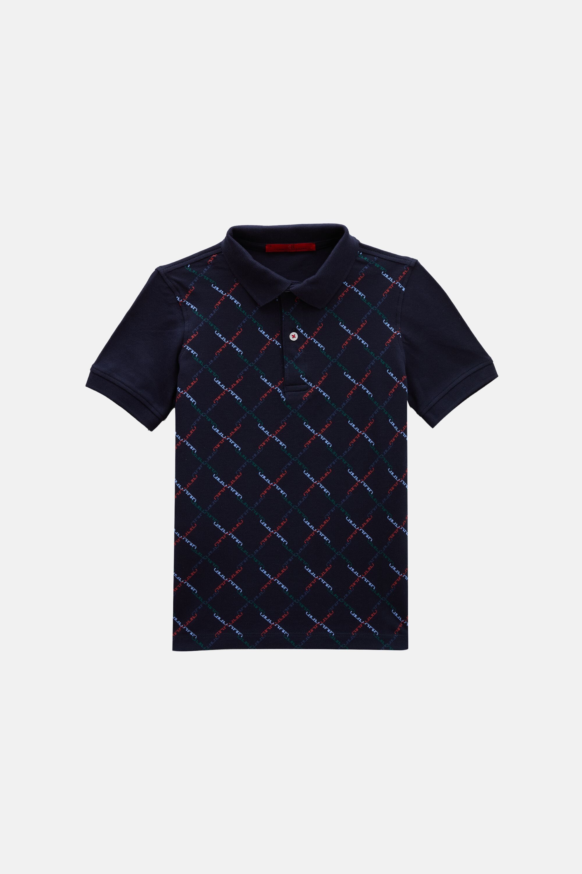 CH Print Jersey Polo Shirt