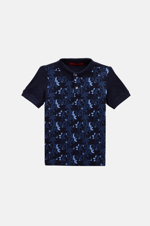 JASMINE PRINT PIQUÉ POLO SHIRT