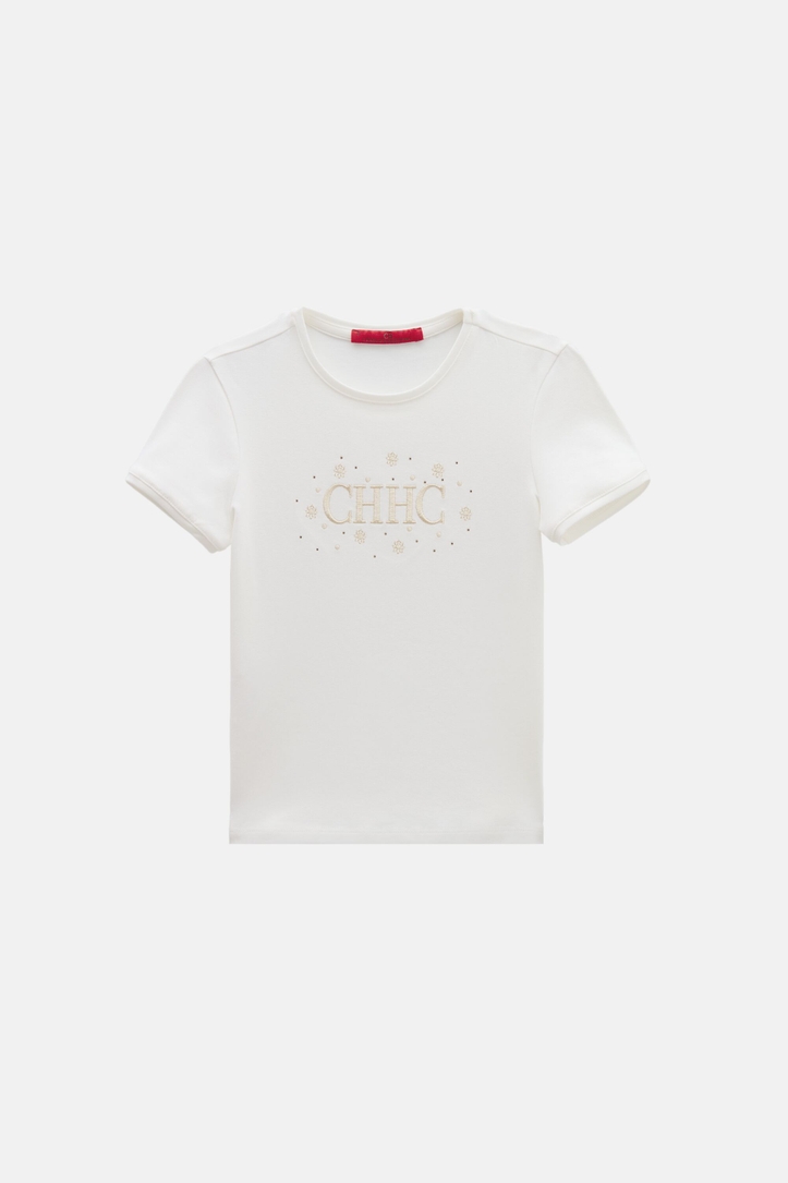 CH T-Shirt with Embroidery