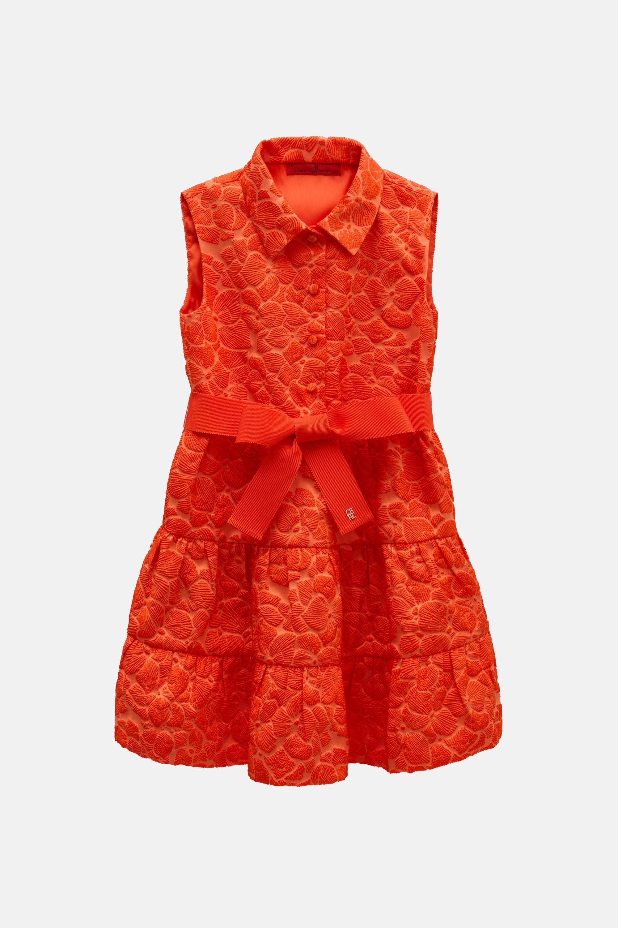 open lace back dress Carolina Herrera
