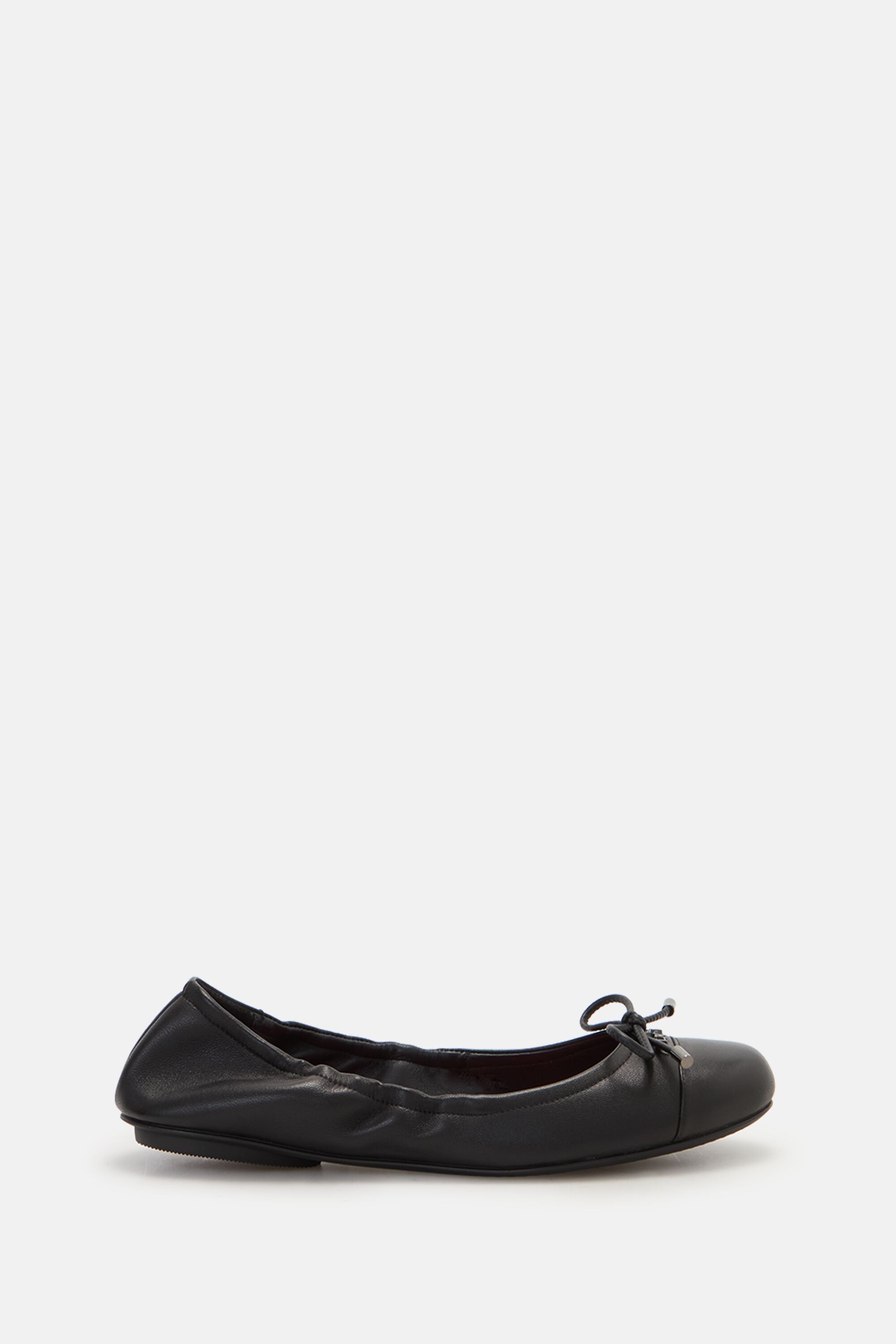 Leather Rock and Roll Ballet Flats