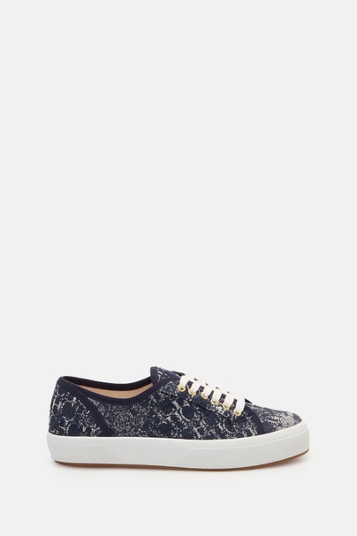 Canvas Bamba Sneakers - NAVY