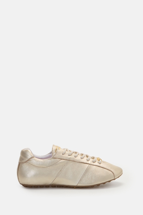INITIALS INSIGNIA SOFT LEATHER SNEAKERS