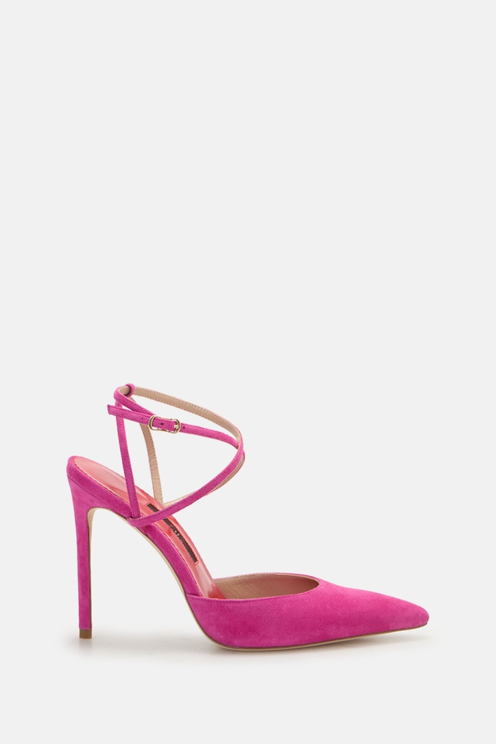 Suede 100 Slingback Pumps