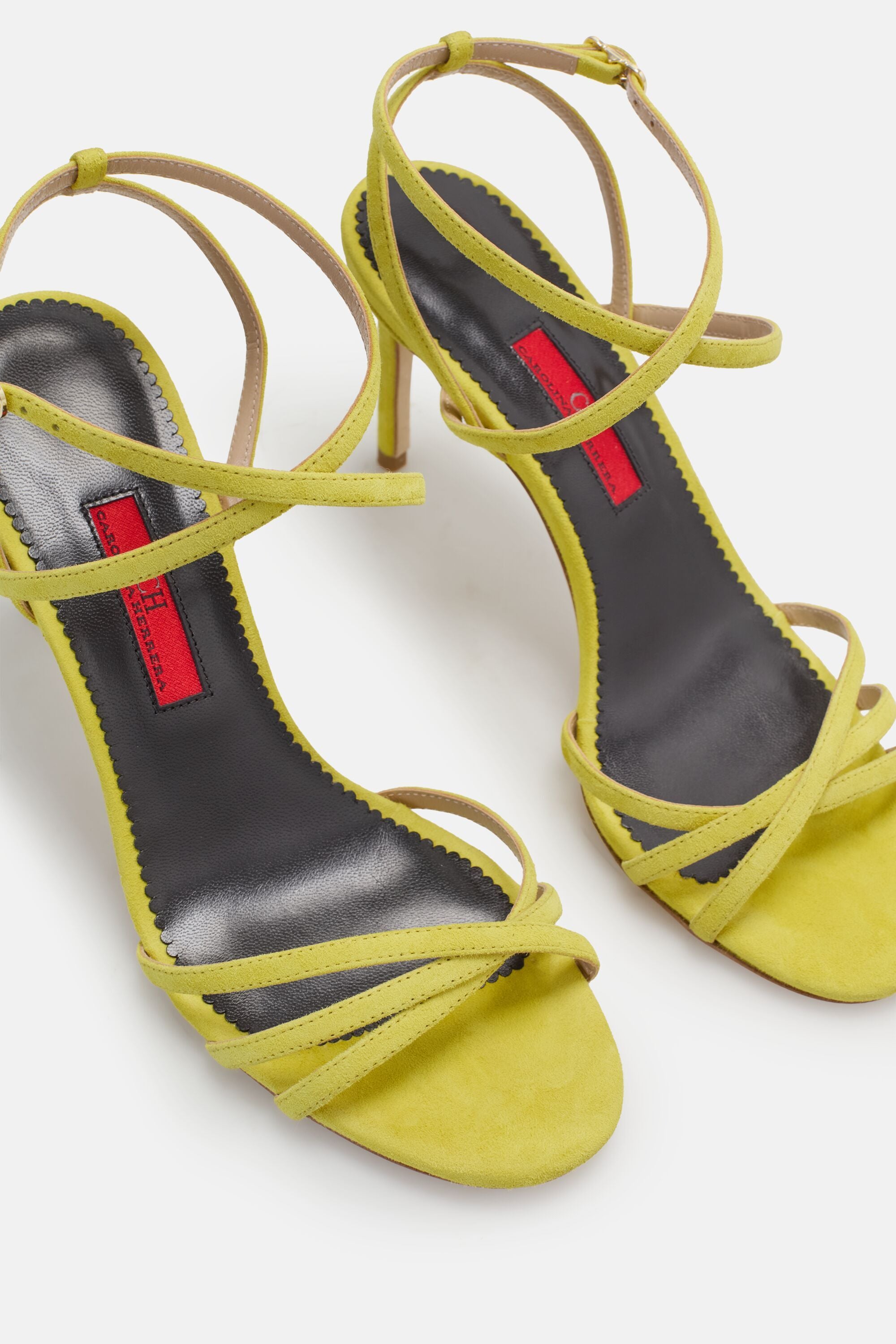 Hundreds Sandles Suede 100 Sandals yellow - CH Carolina Herrera United States main image 4