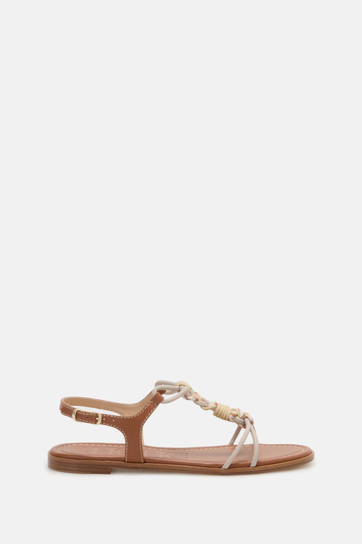CHaramba Leather Flat Sandals