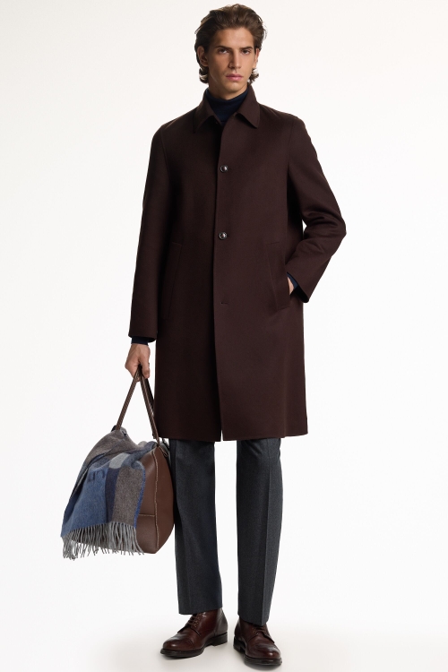 DOUBLE-FACED WOOL COAT