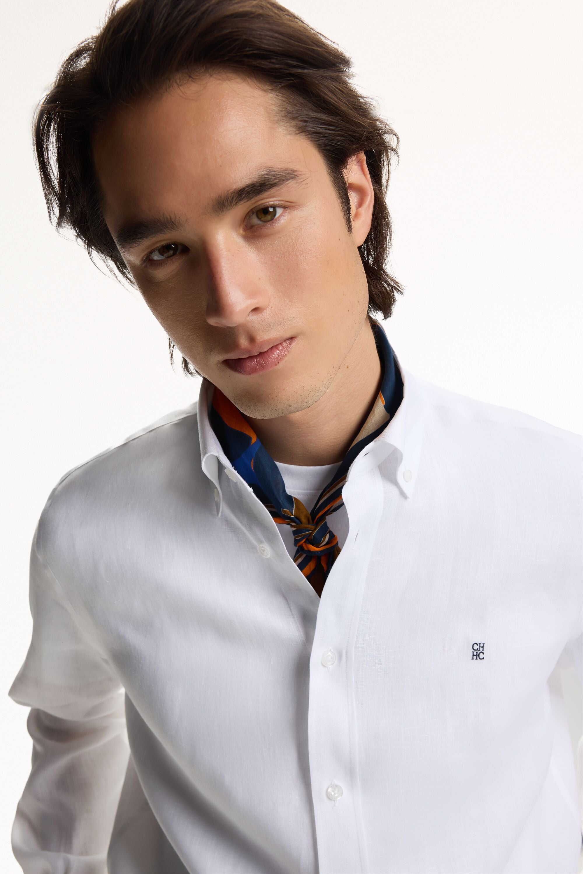 Linen Shirt white - CH Carolina Herrera United States