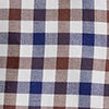 BROWN/BLUE/WHITE