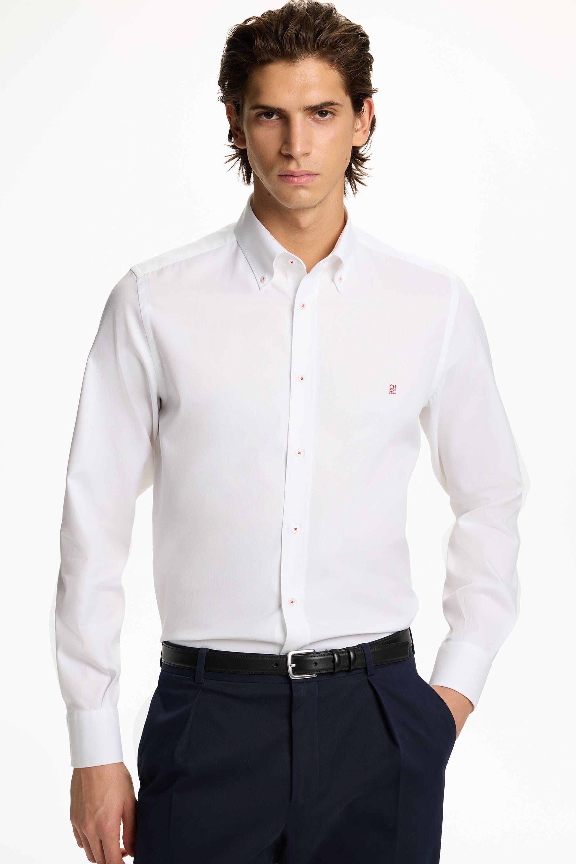 Twill Shirt white - CH Carolina Herrera Sweden