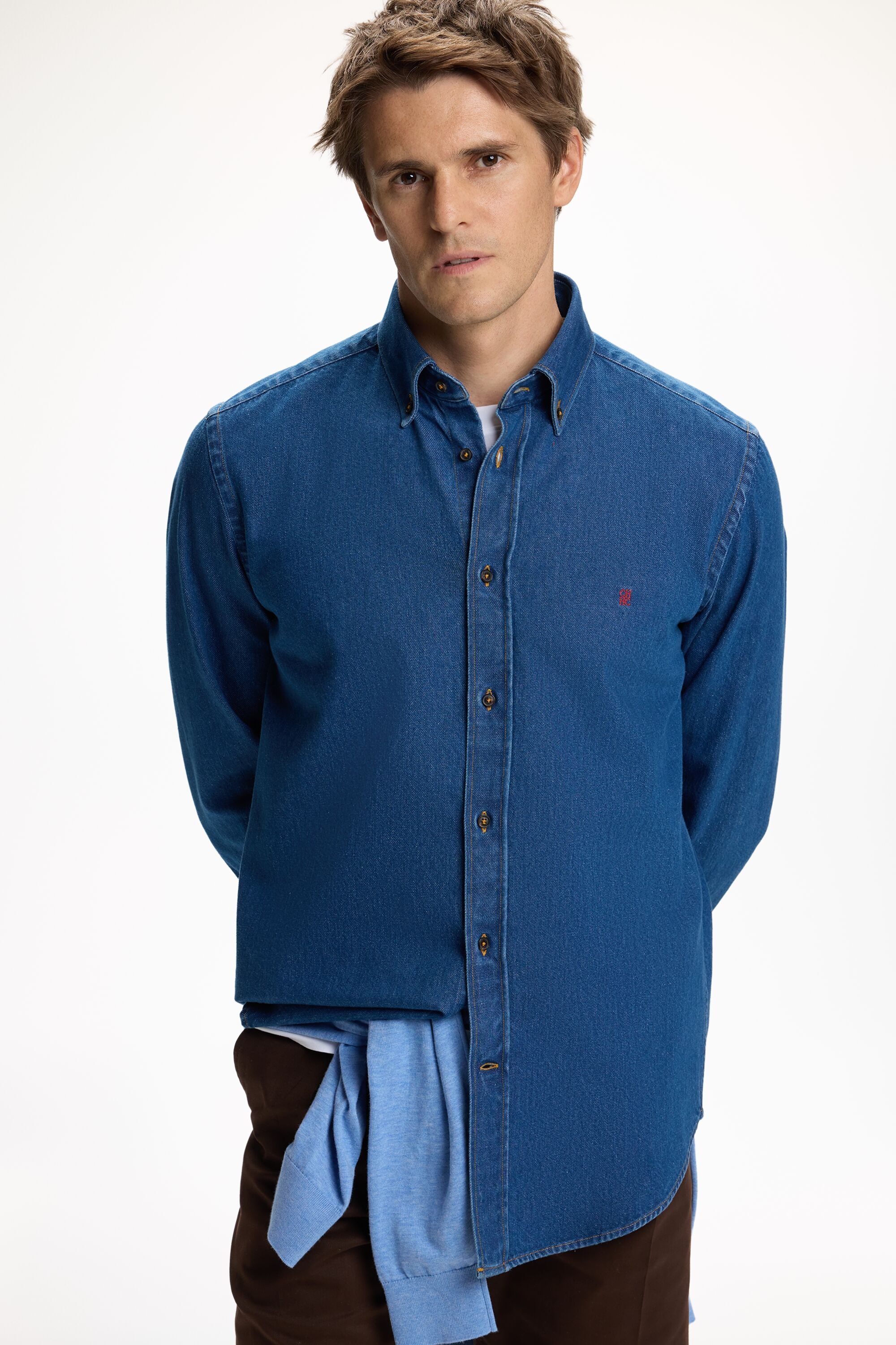 Denim Shirt - INDIGO BLUE
