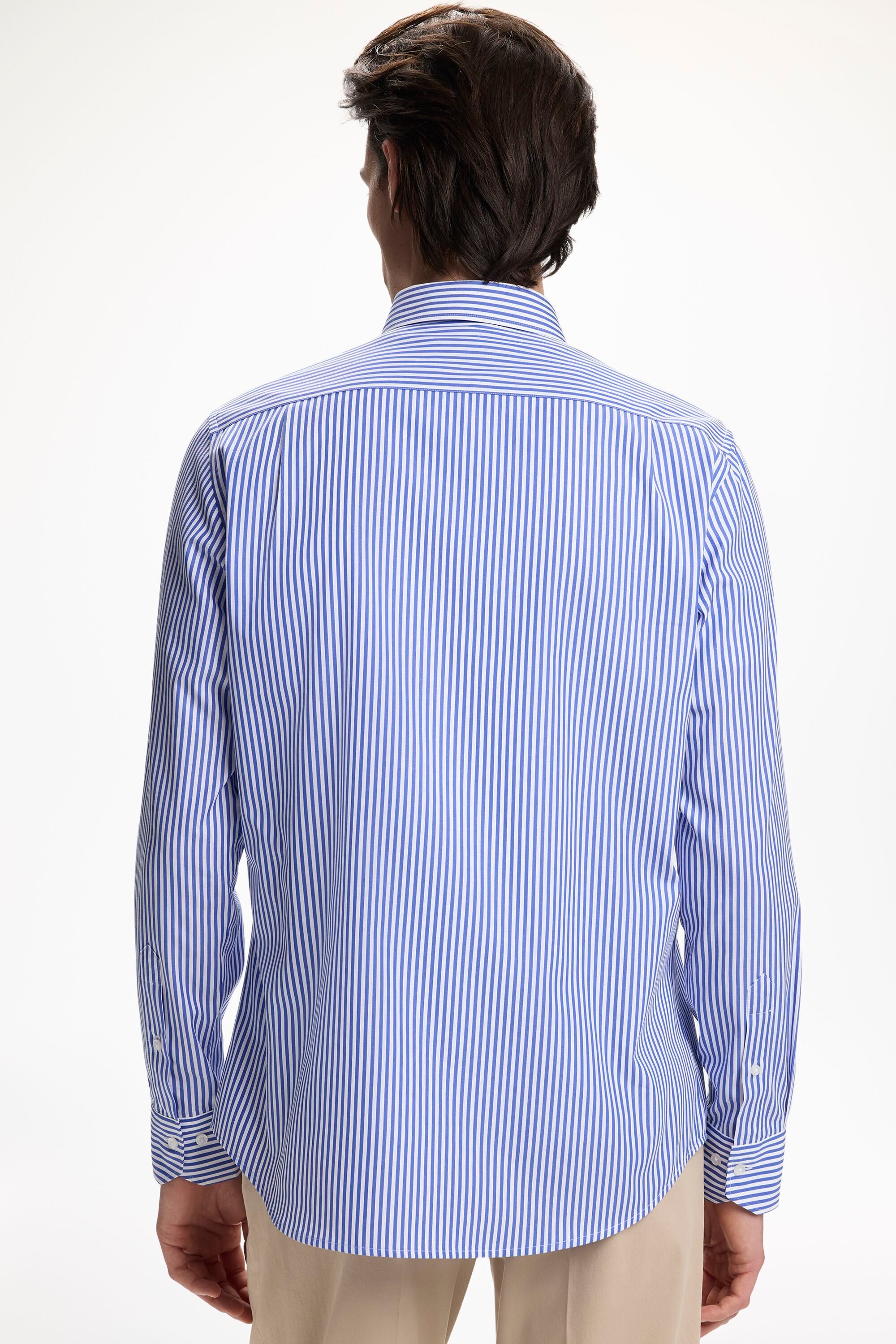 candy stripe dress shirt dash and dot
