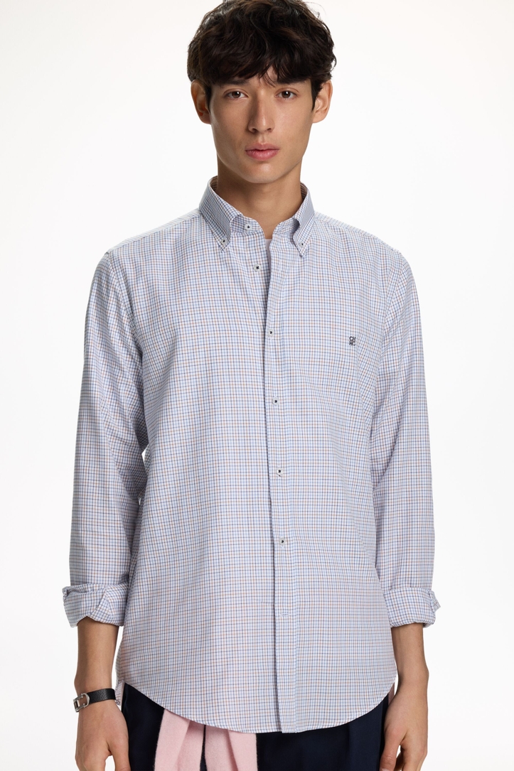 Camisa de Sarga de Cuadros
