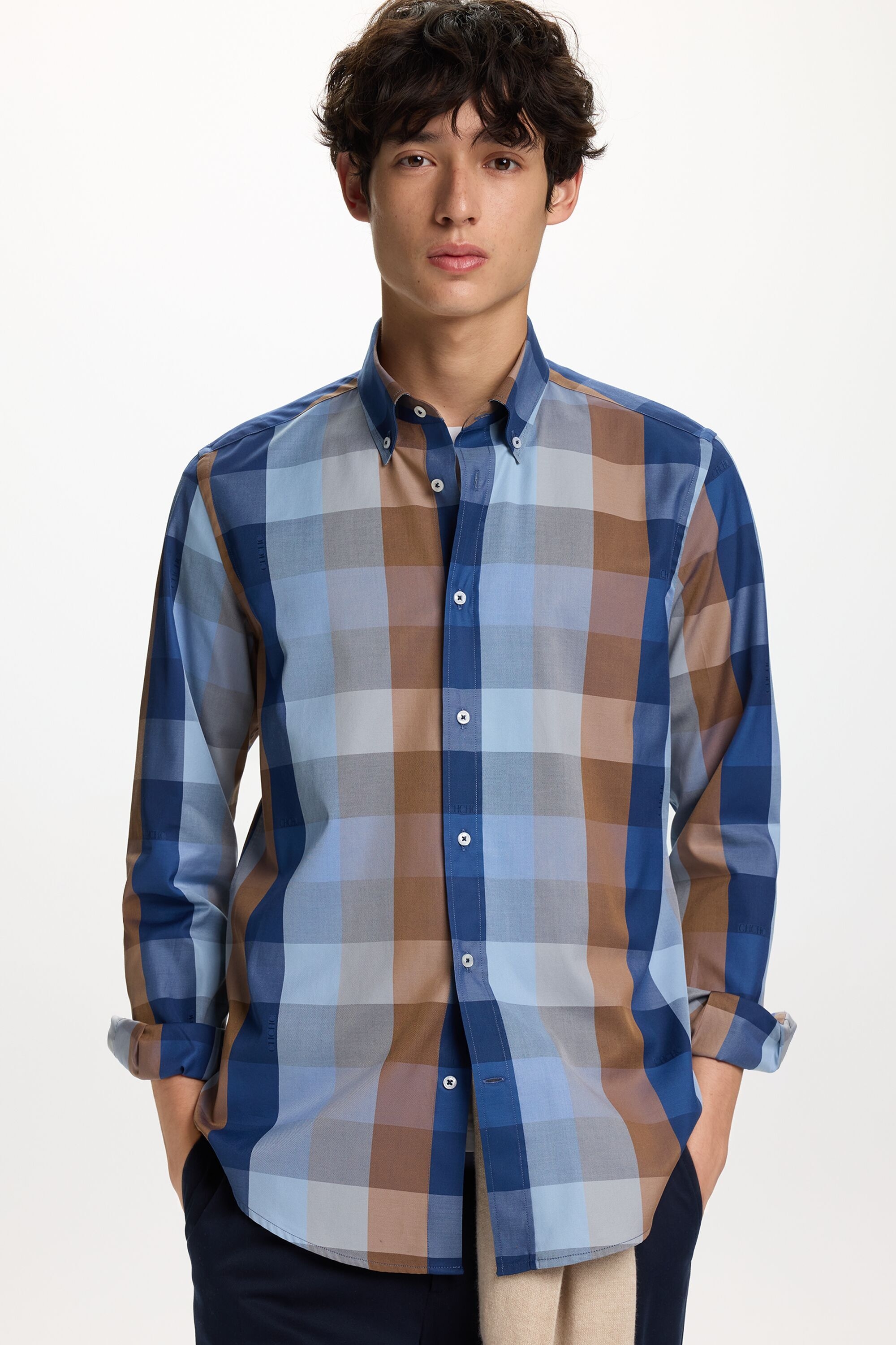 Checkered Twill Shirt