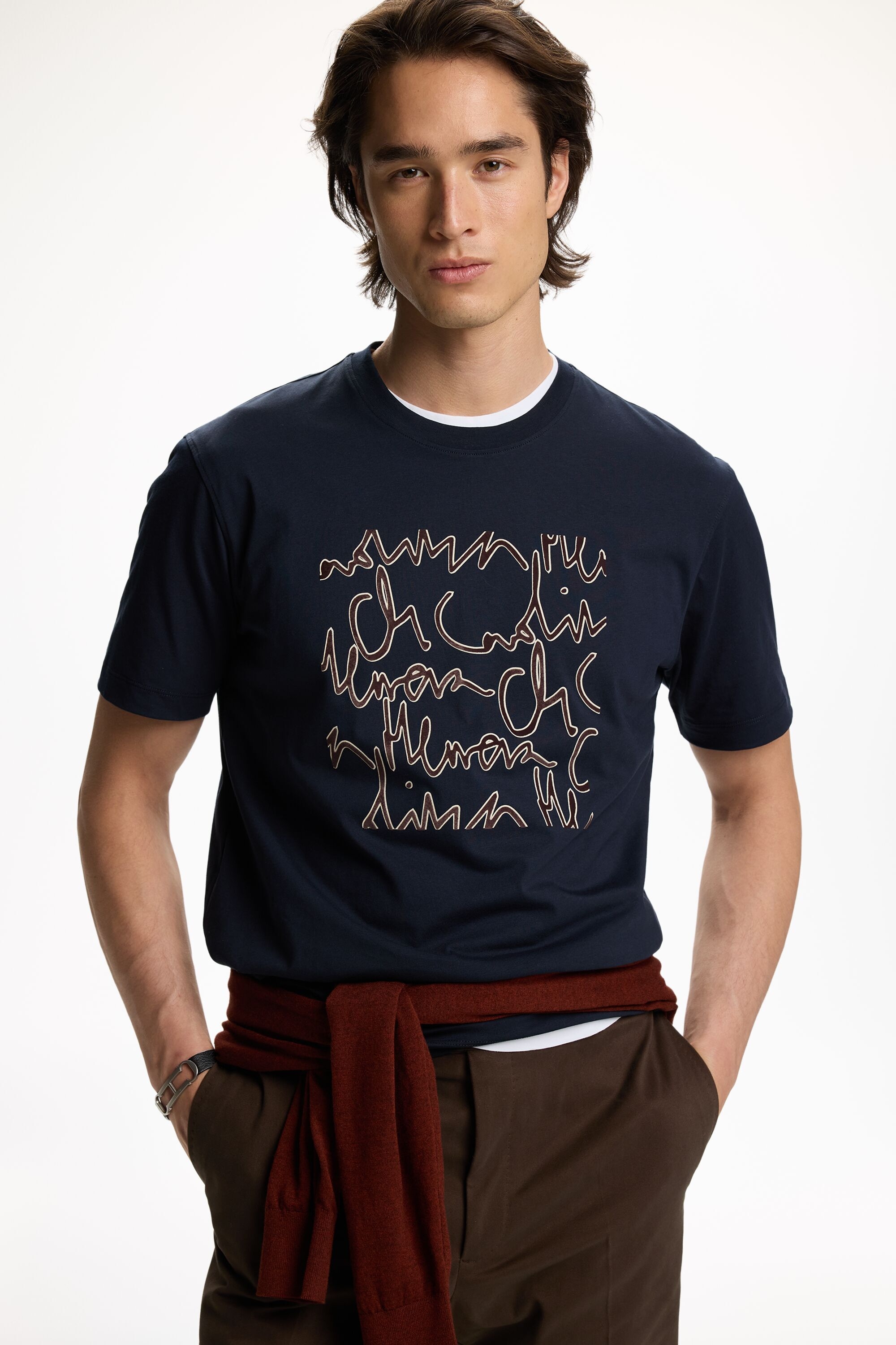 Flocked T-Shirt