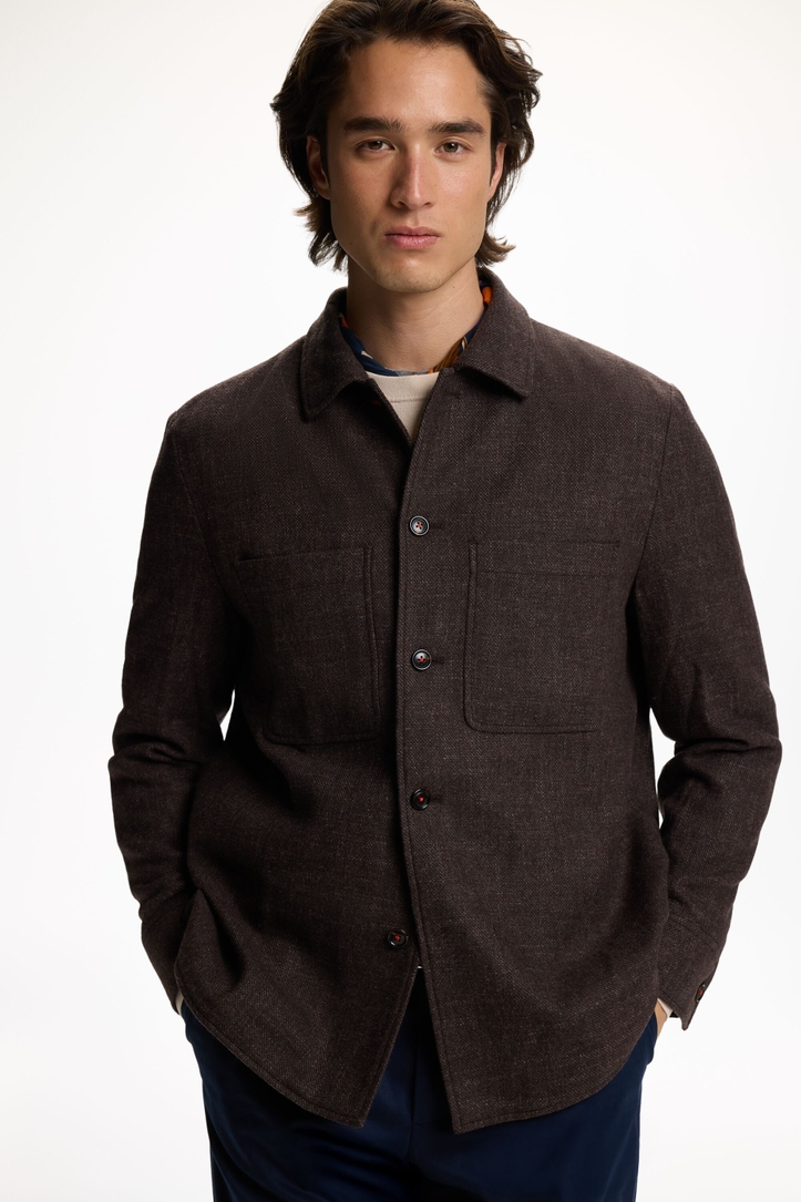 Cotton and Wool Overshirt