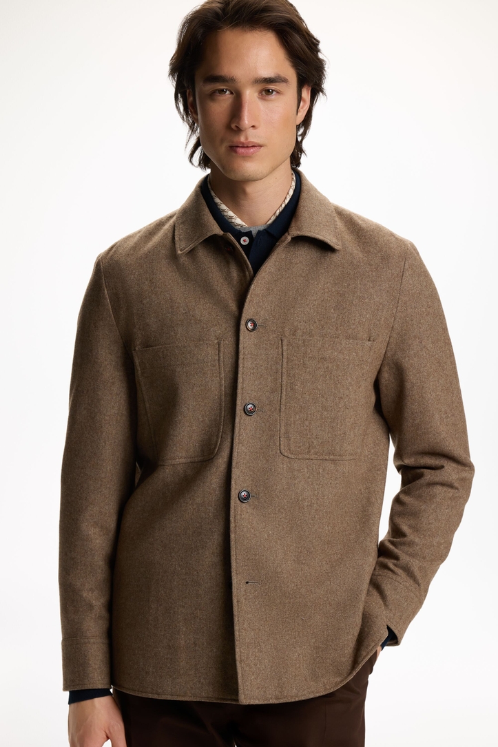 Wool Flannel Overshirt