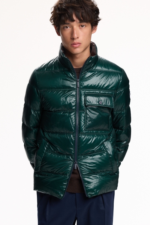 QUILTED NYLON JACKET