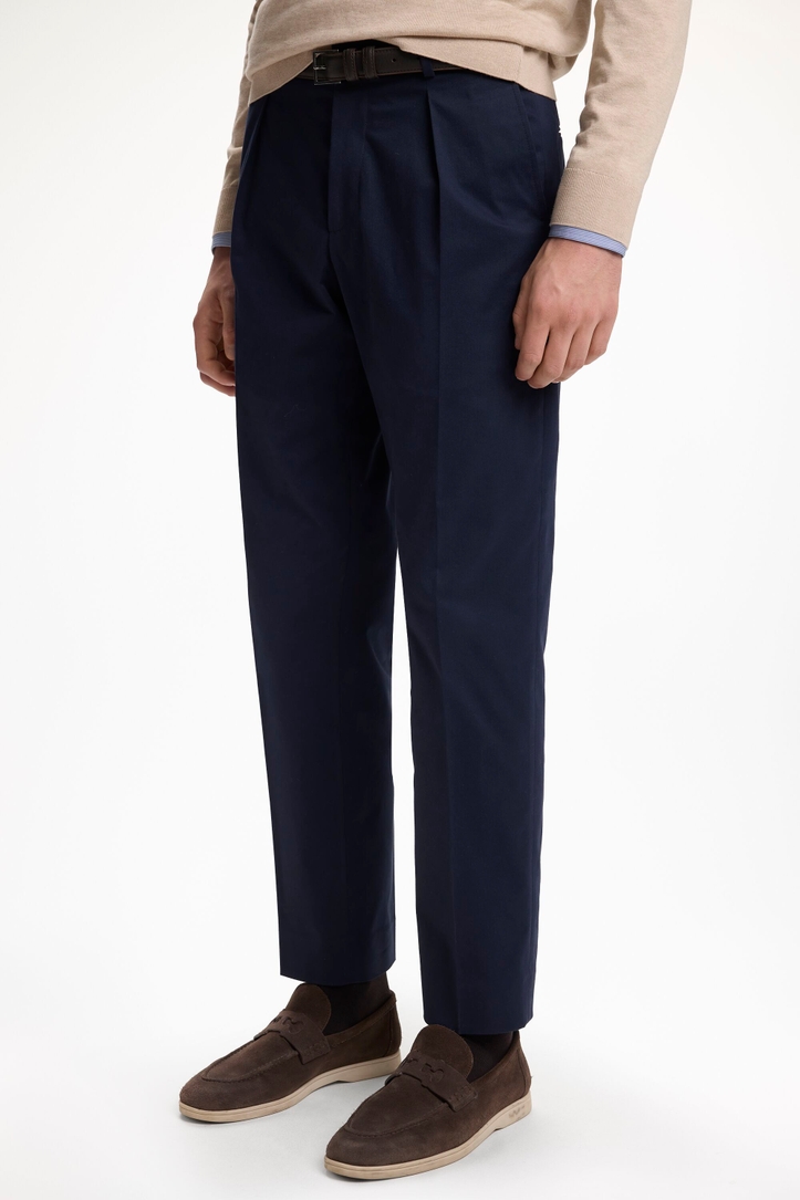 Cotton Micro Twill Relaxed Fit Pants