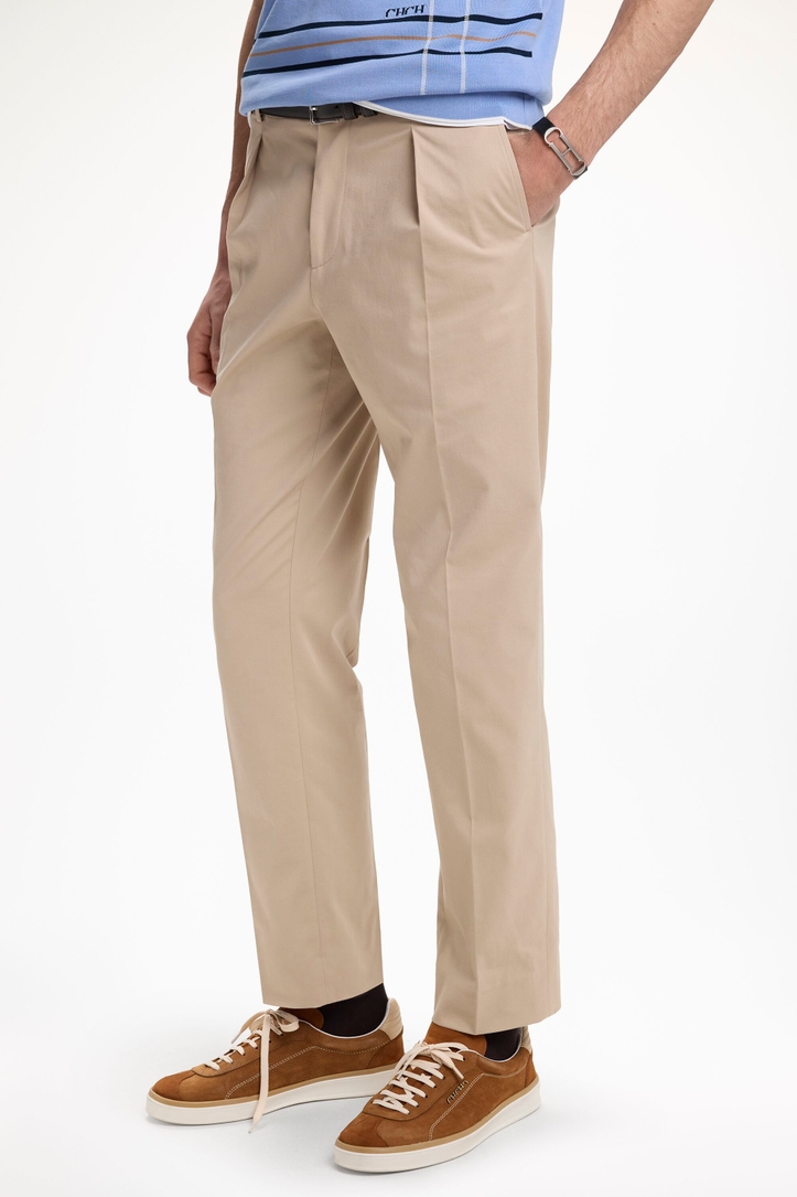 Cotton Micro Twill Relaxed Fit Pants