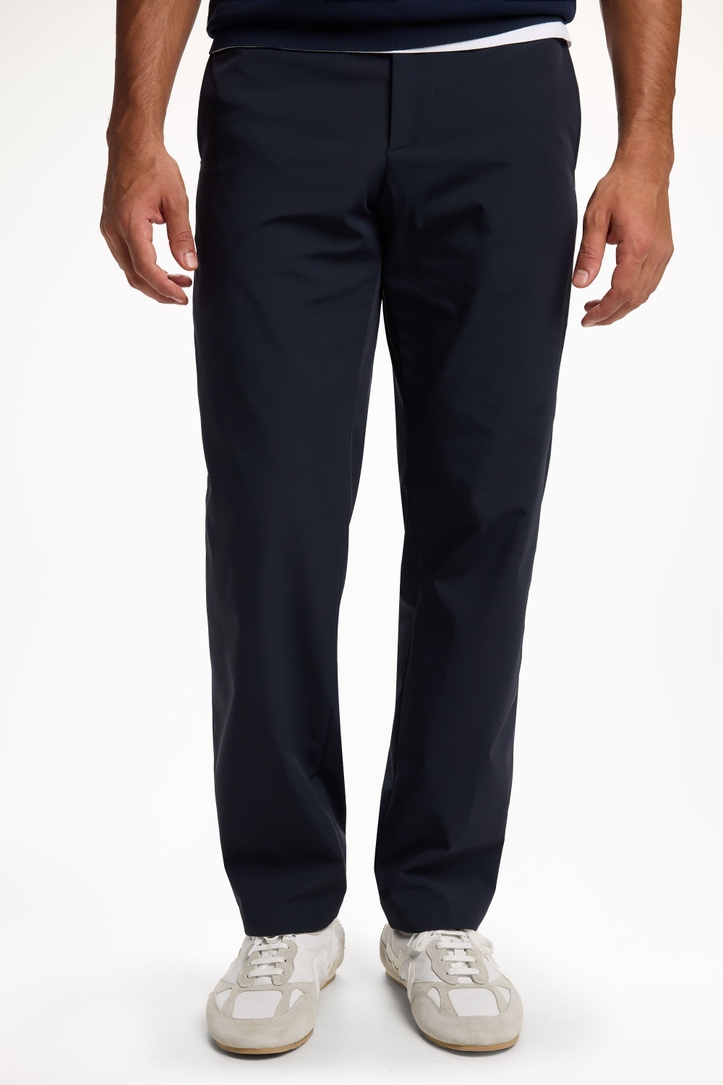 Technical Nylon Relaxed Fit Suit Pants