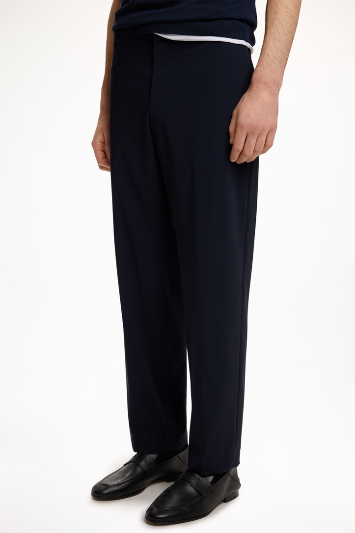 Pantalón de Traje Relaxed Fit de Nylon Técnico