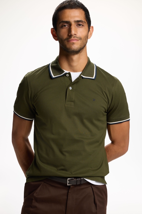 MERCERIZED PIQUÉ POLO SHIRT