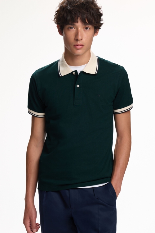 MERCERIZED PIQUÉ POLO SHIRT