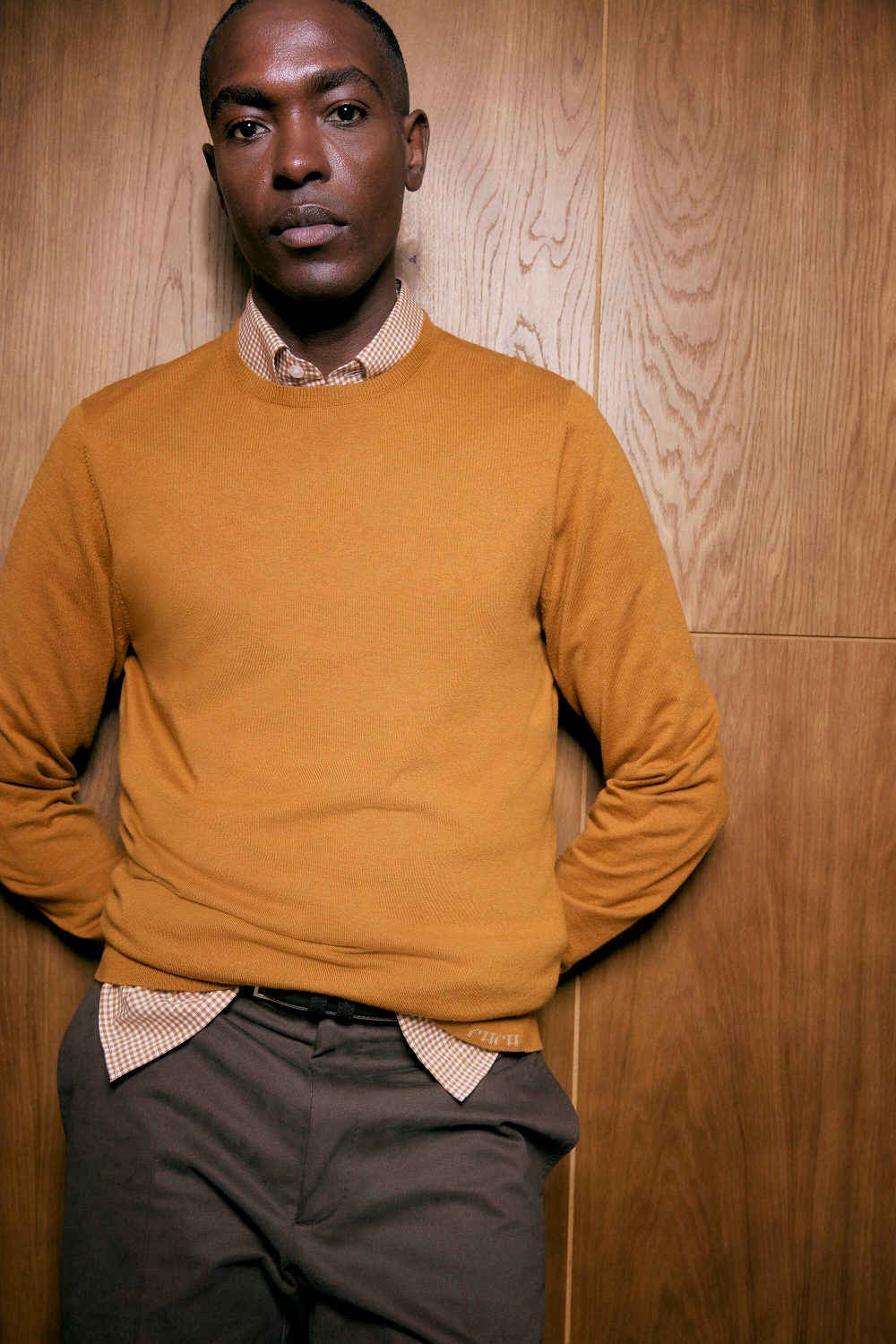 MERINO WOOL AND COTTON SWEATER