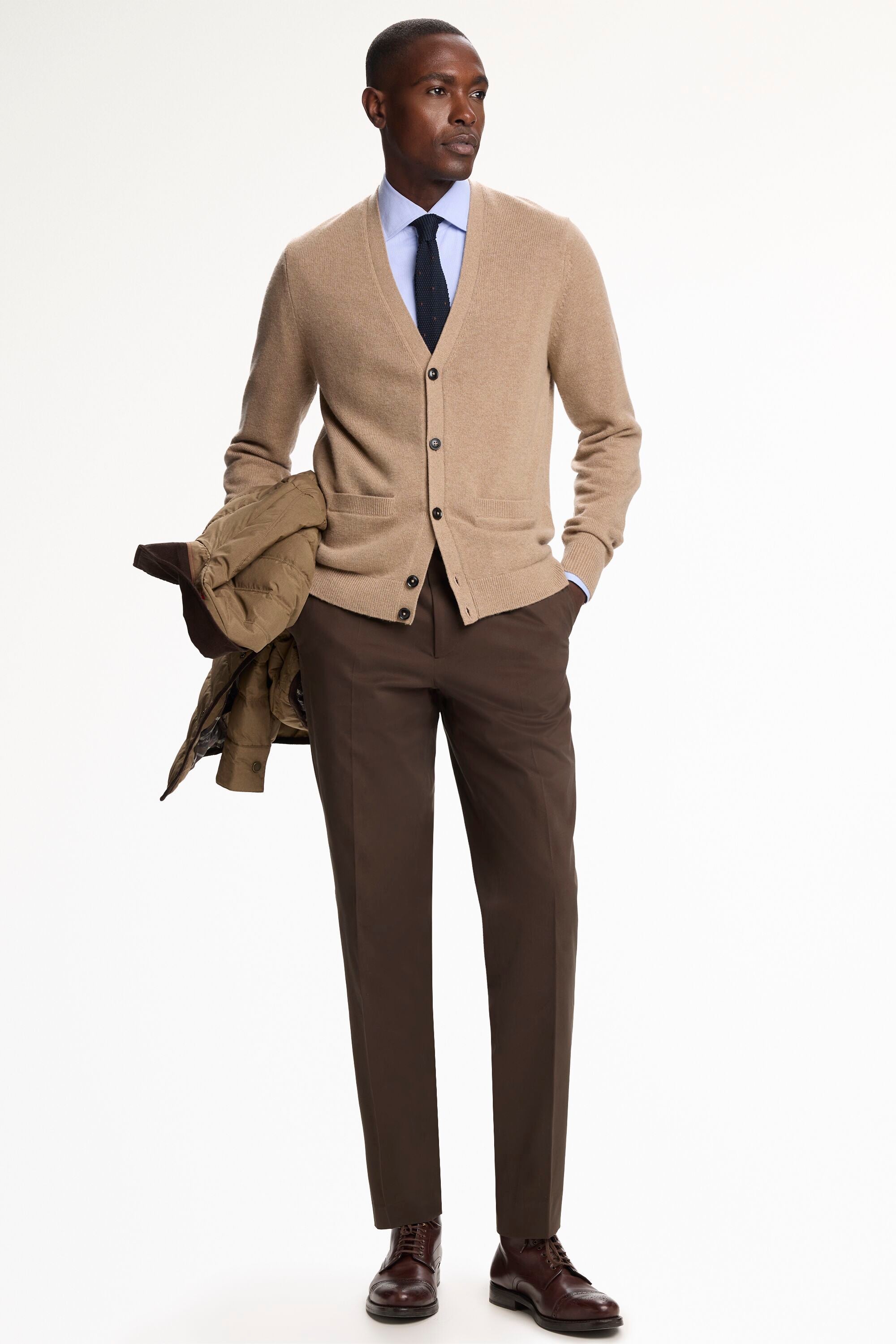 Cashmere Cardigan camel - CH Carolina Herrera Luxembourg