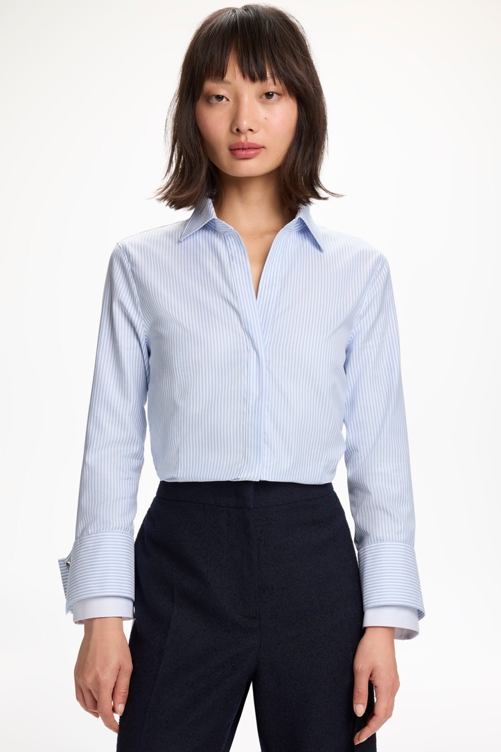 Striped Oxford Fitted Shirt