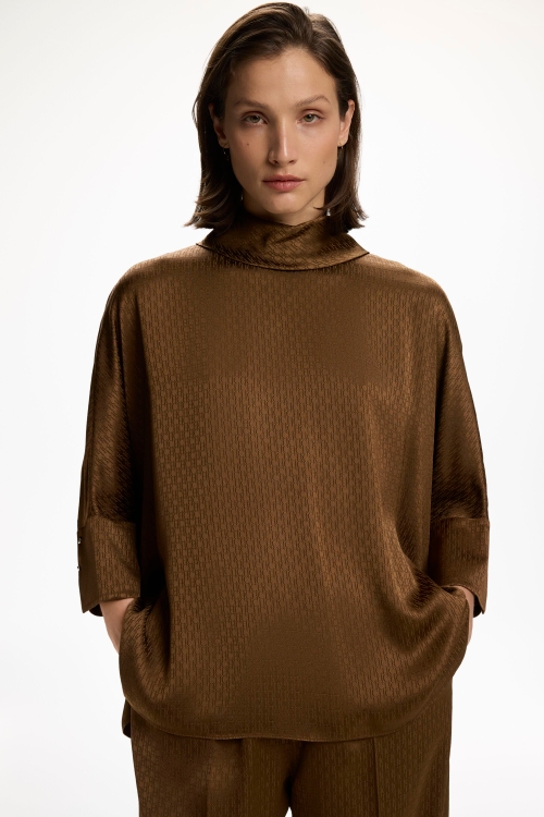 CH JACQUARD OVERSIZE TOP