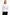 Poplin Peplum White Shirt