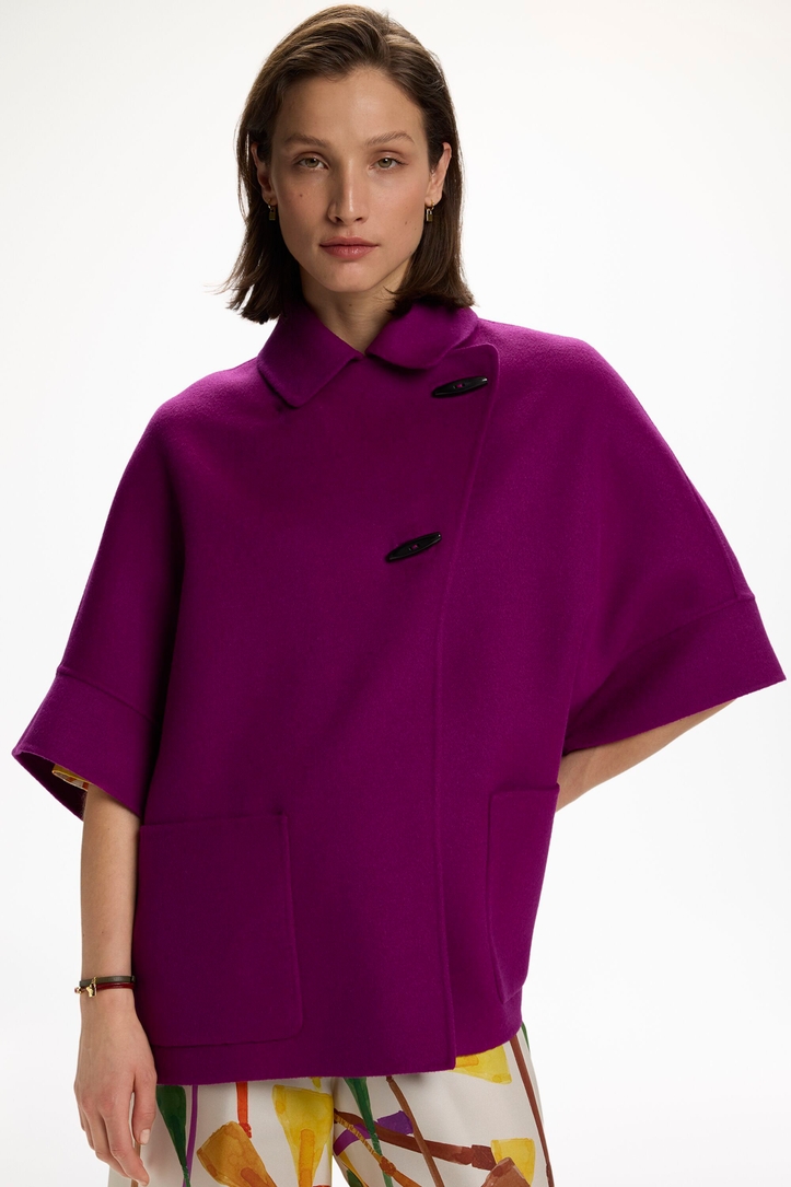 Double-Faced Wool Oversize Coat