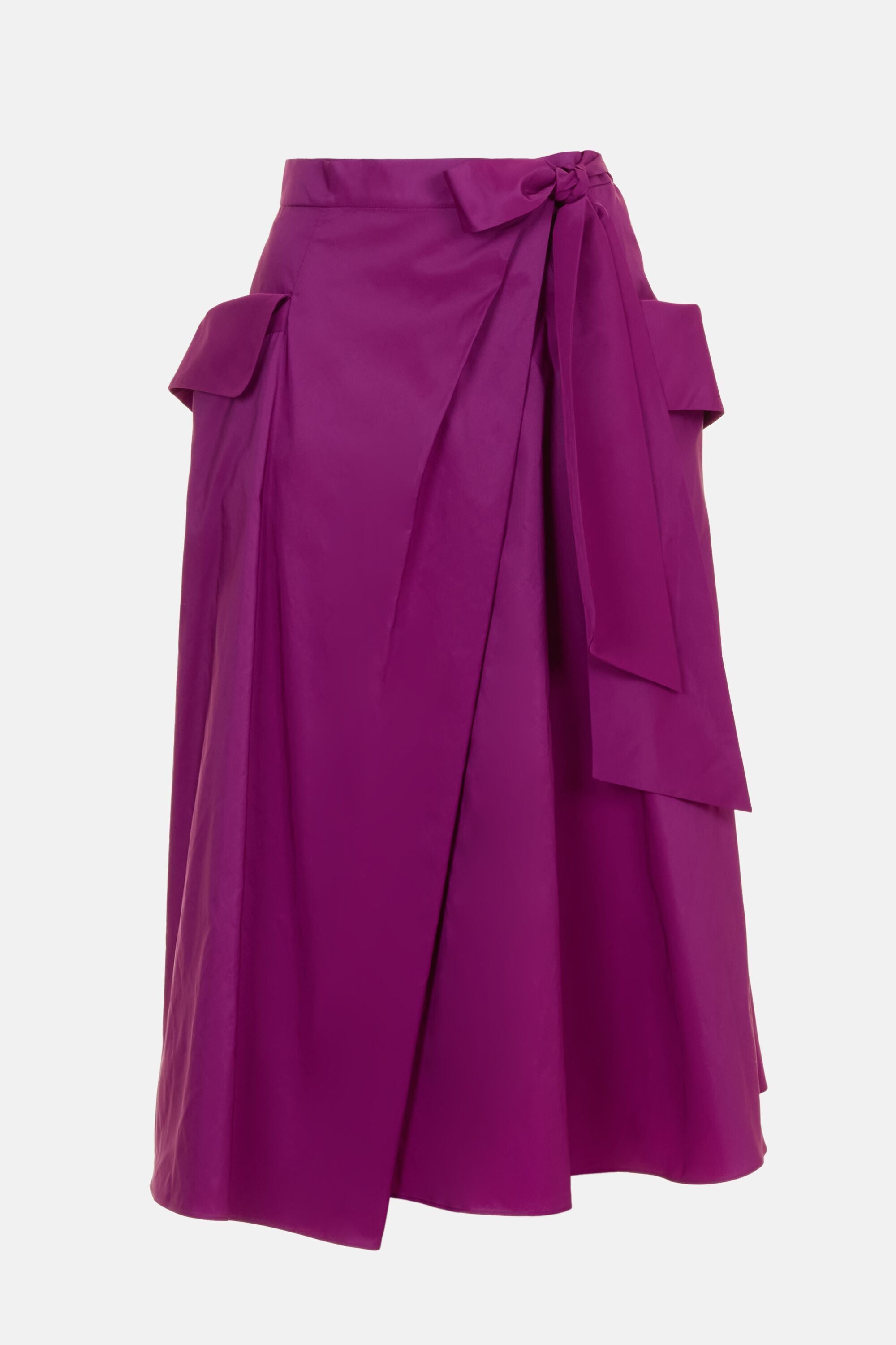 Taffeta Wrap Skirt purple - CH Carolina Herrera United Kingdom