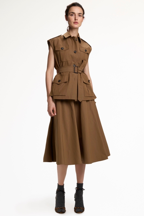 TECHNICAL OTTOMAN SKIRT
