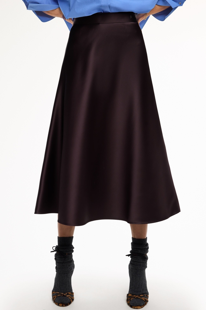 Flared Duchesse Skirt