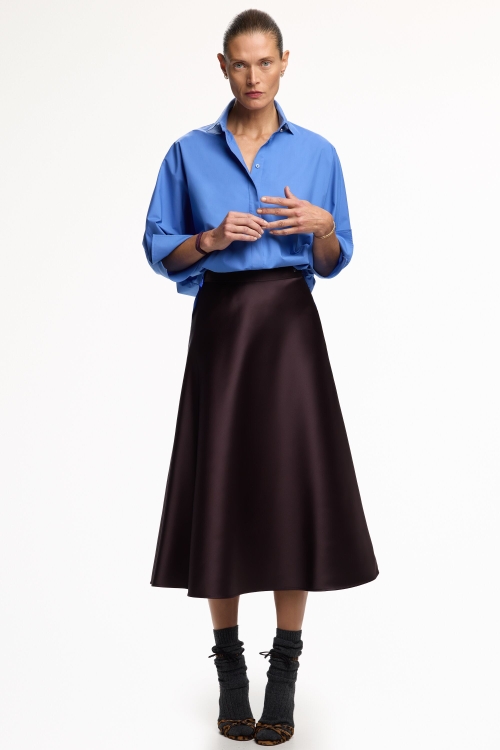 FLARED DUCHESSE SKIRT