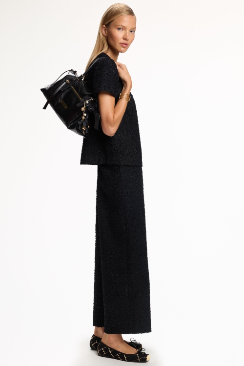 TWEED A-LINE PANTS