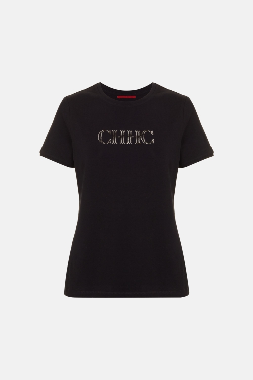 CH T-SHIRT WITH EMBROIDERY