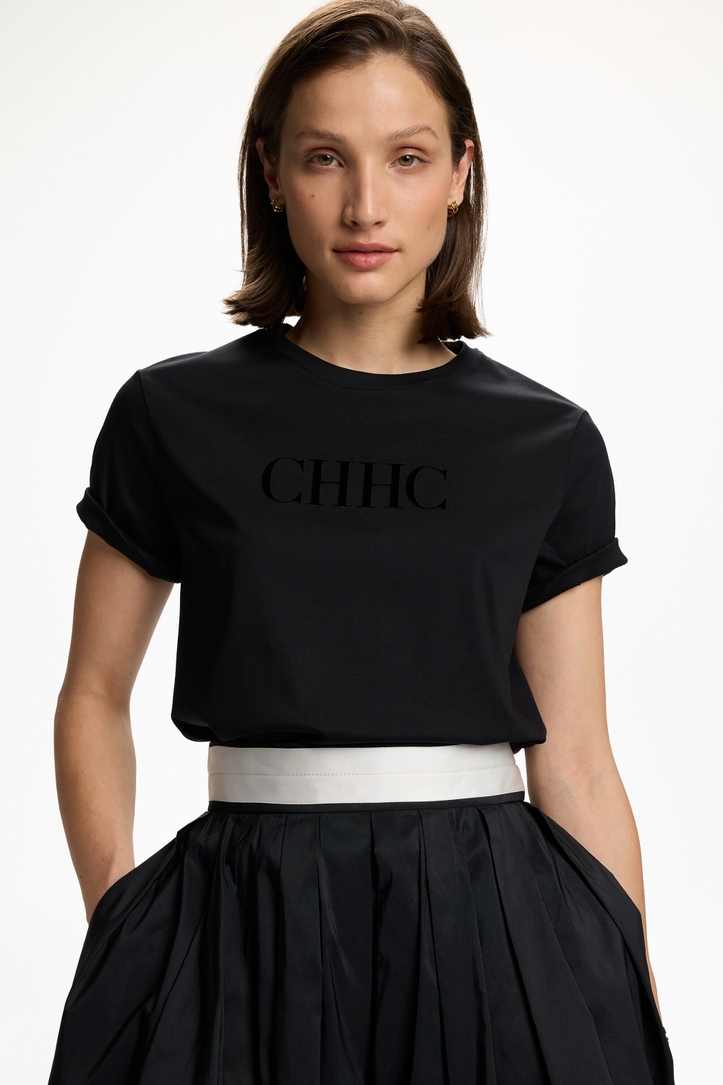 CH T-Shirt with Velvet