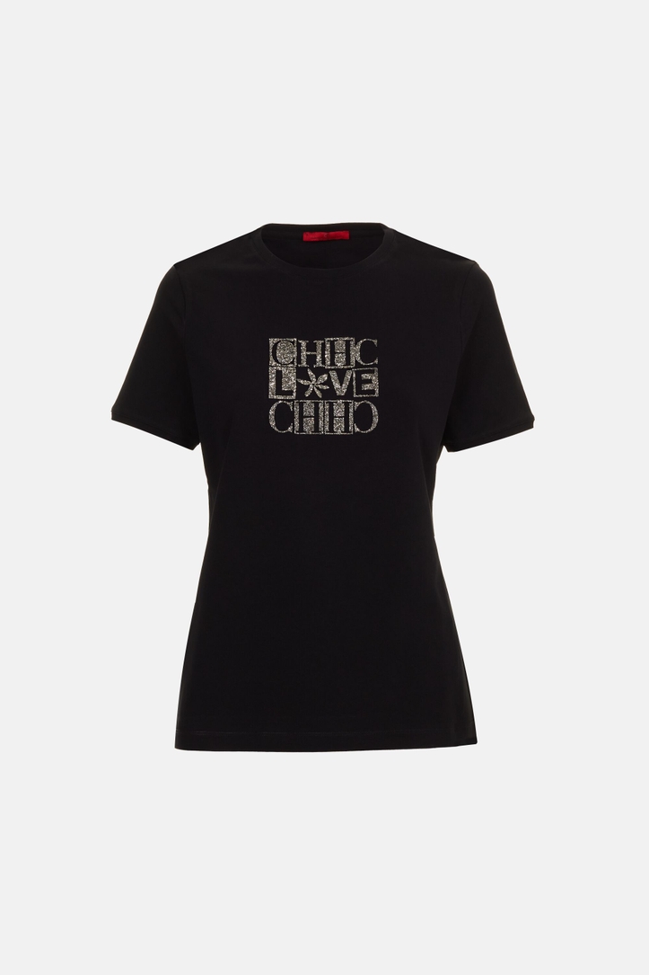 CH T-Shirt with Crystals