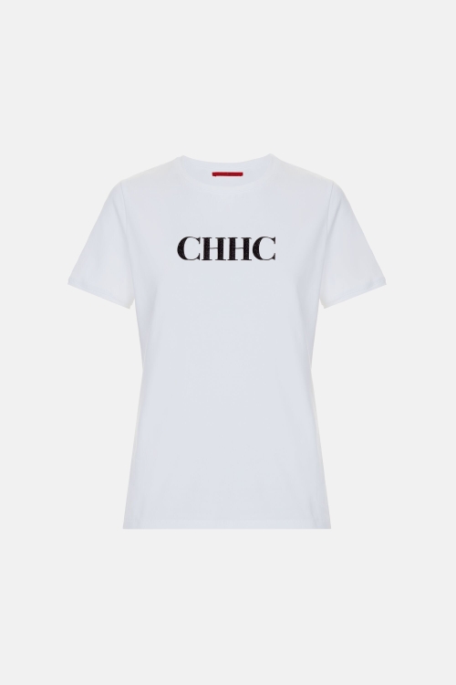 EMBROIDERED CH T-SHIRT
